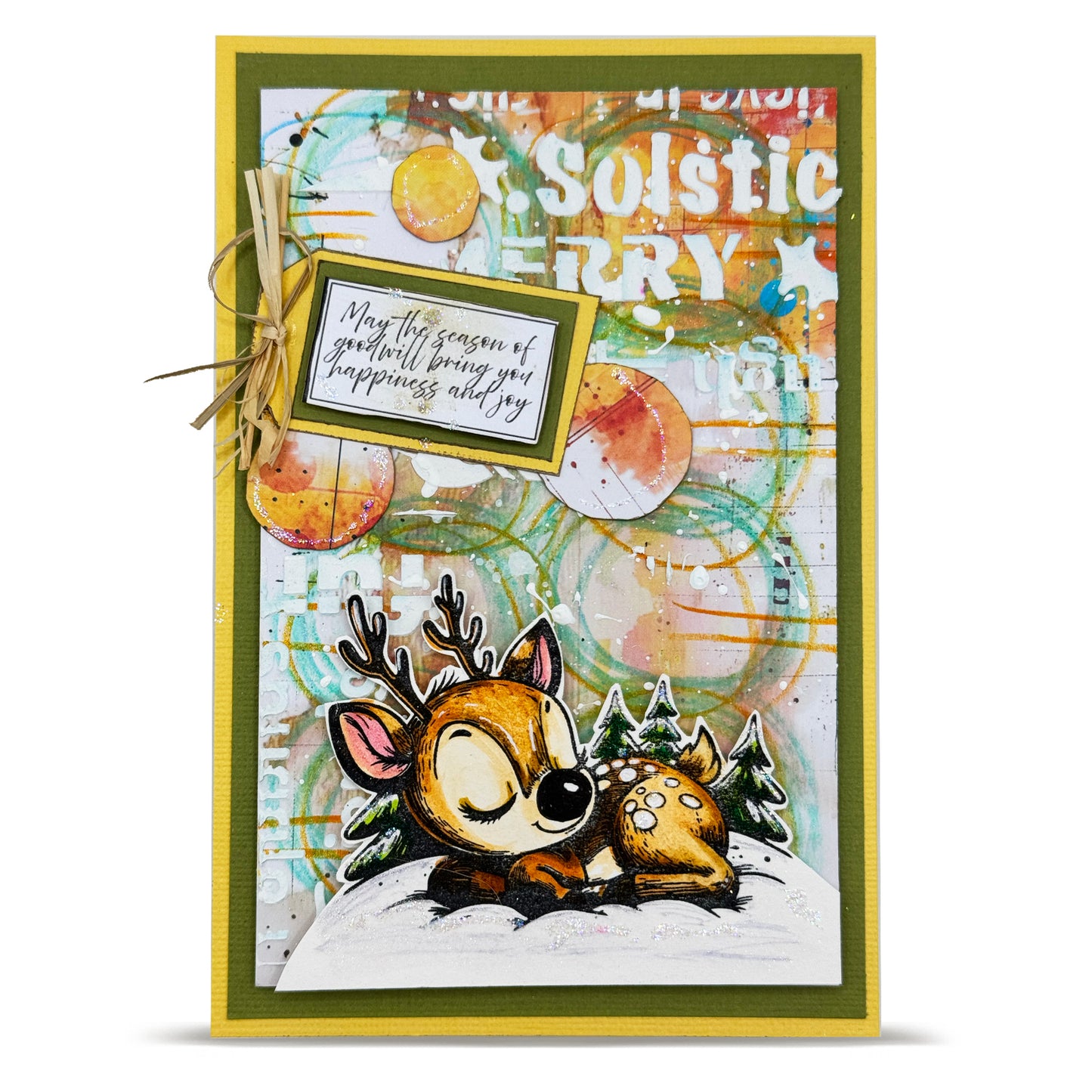 Creative Ember Designs Christmas Critters -  Ephemera Die-Cuts