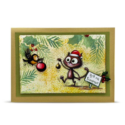 Creative Ember Designs Happy Winter - A5 Rub-Ons