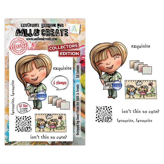A7 Stamp Sets - Lil Leonie (Collectors Edition)
