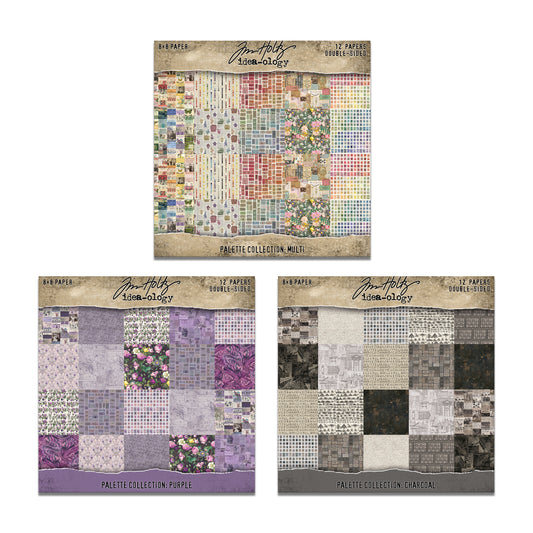 Tim Holtz idea-ology 8x8 Palette Paper Collection July 2026 Preorder*