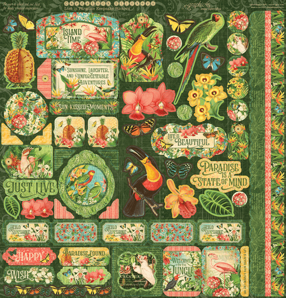 Graphic45 Lost in Paradise - Updated Keepsake Edition Preorder*
