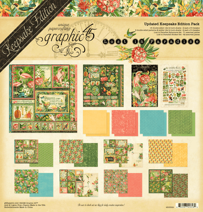 Graphic45 Lost in Paradise - Updated Keepsake Edition Preorder*