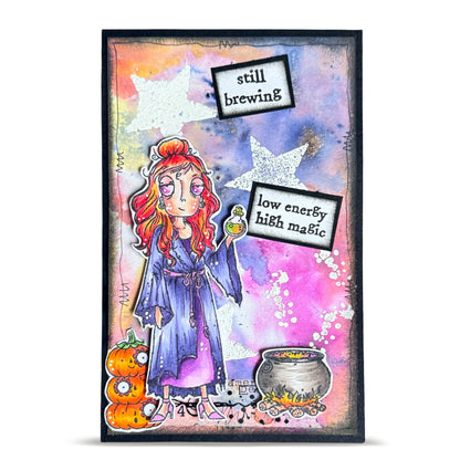 Janet Klein Costume Chronicles Stamp Bundle + Free Poster & Bio Cards