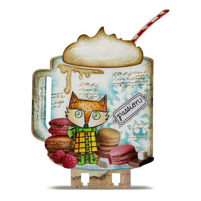 #607 - A7 Clear Stamp Set - Holiday Fox