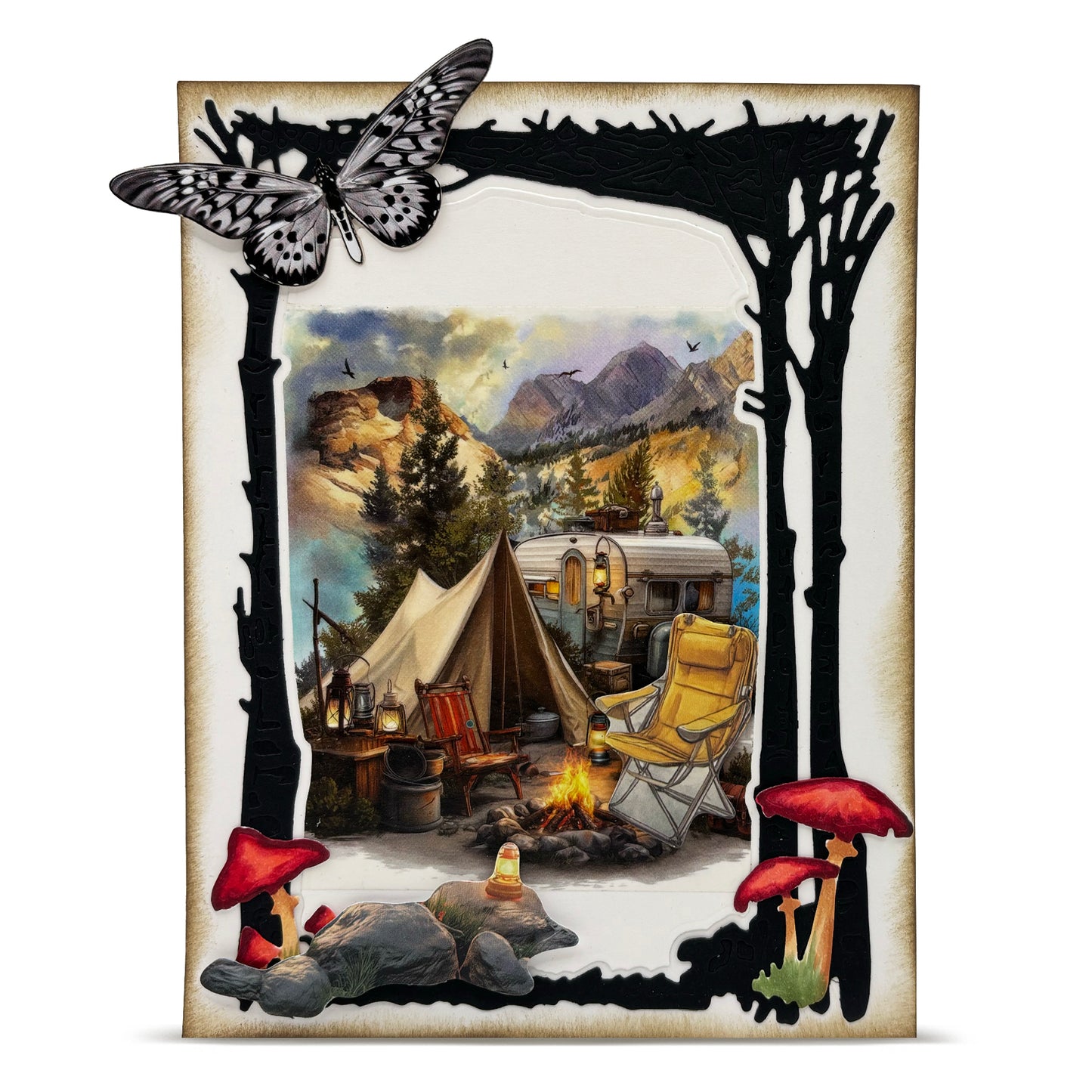 #95 -  Die-Cutting Die Set - Furry Forest