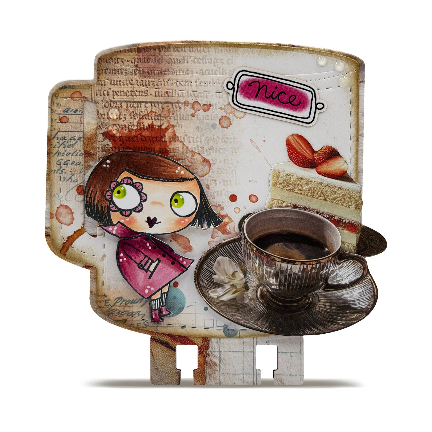 DI-102 - Die-Cutting Die Set - Warm Hug