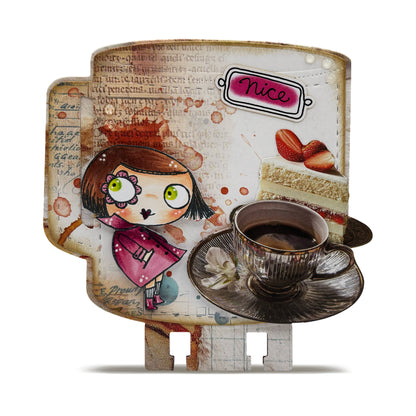 DI-102 - Die-Cutting Die Set - Warm Hug