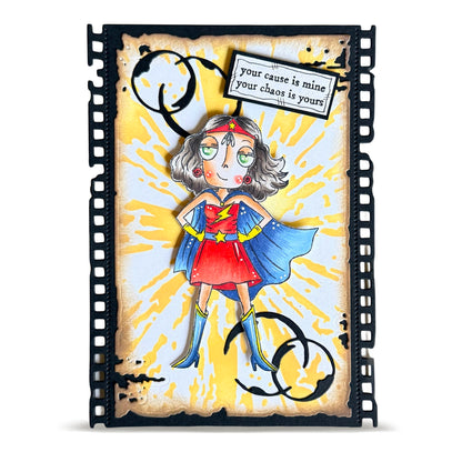 Janet Klein Miss Dee Stamps Bundle + Free Poster & Bio Cards