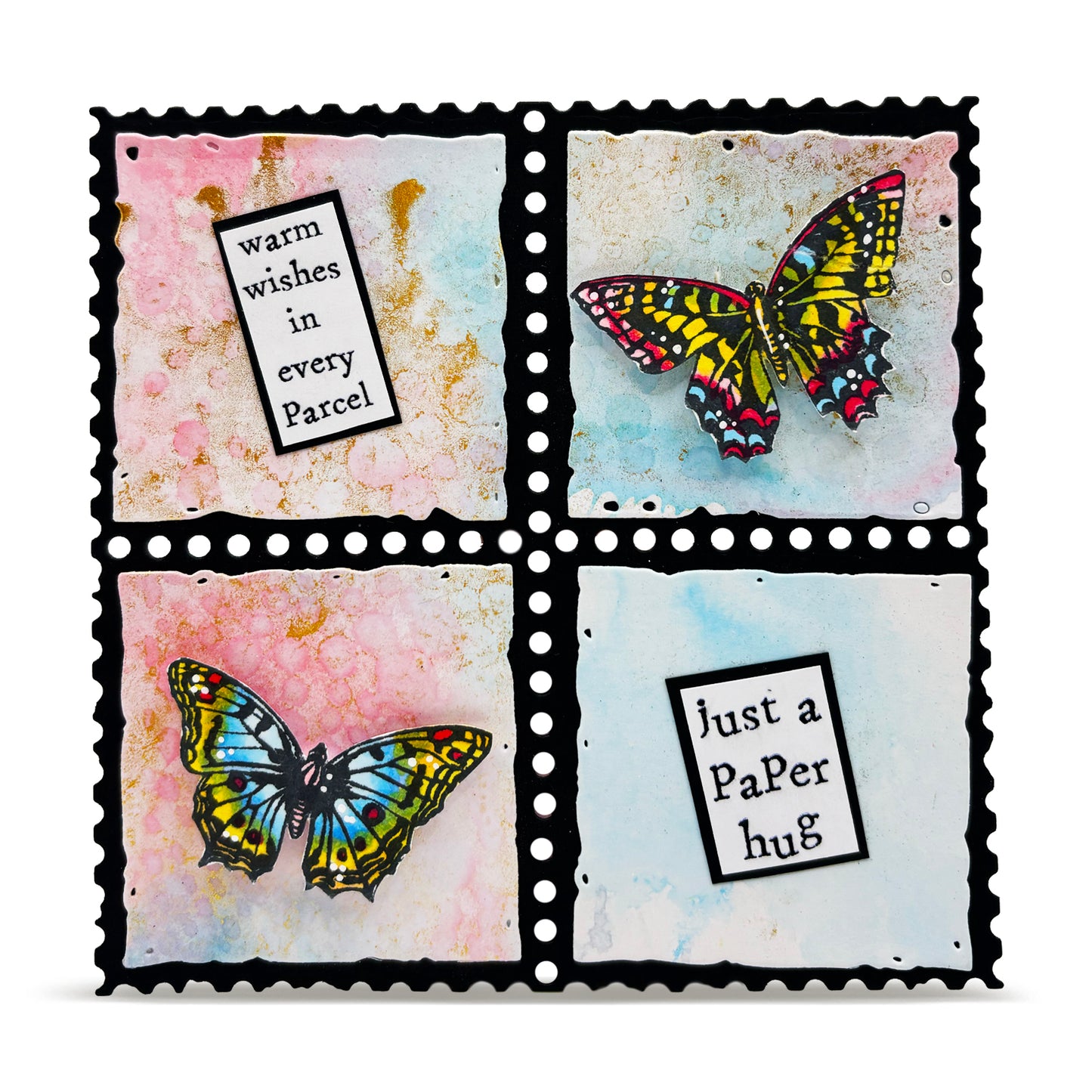 DI-111 - Die-Cutting Die Set - Splintered Tiles