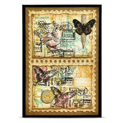 Autour de Mwa Geometric Gazette Stamps Bundle