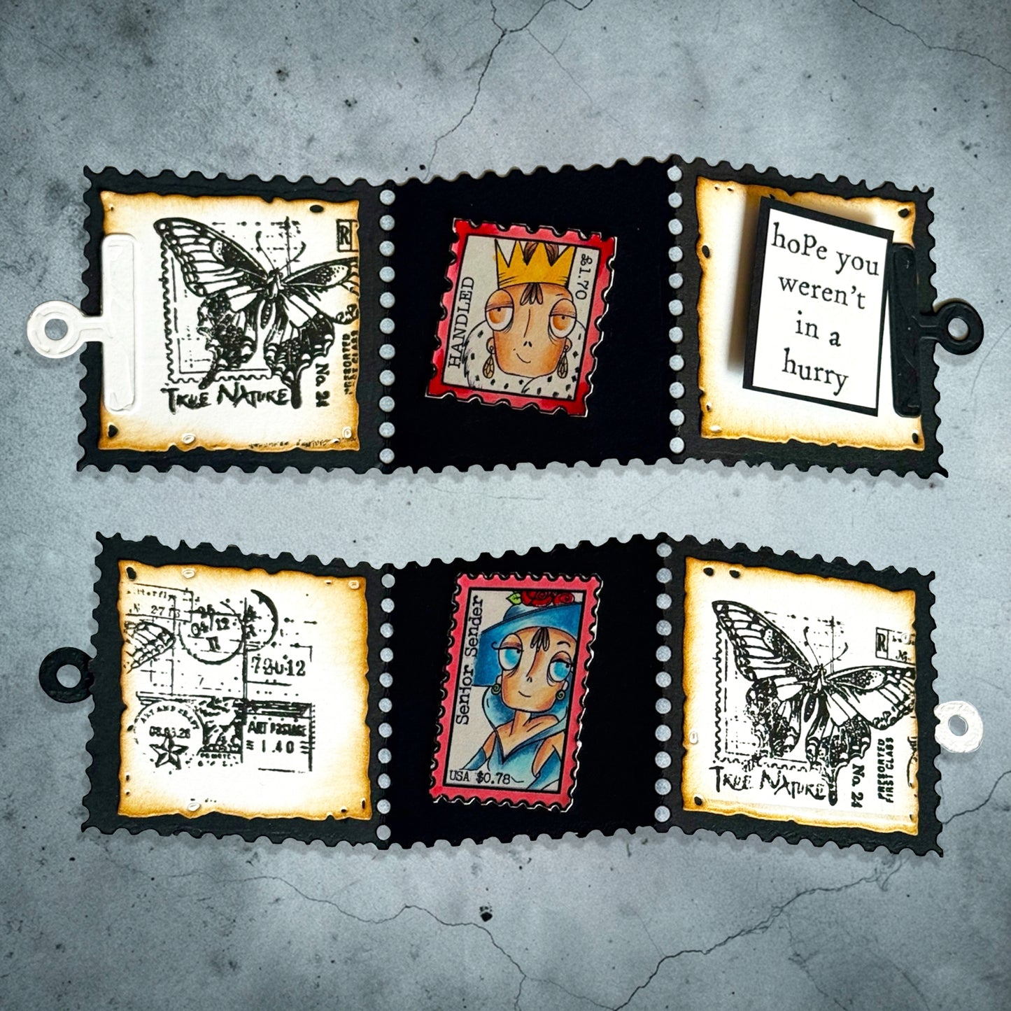 TP-1379 - A7 Stamp Sets - Dee Delivers