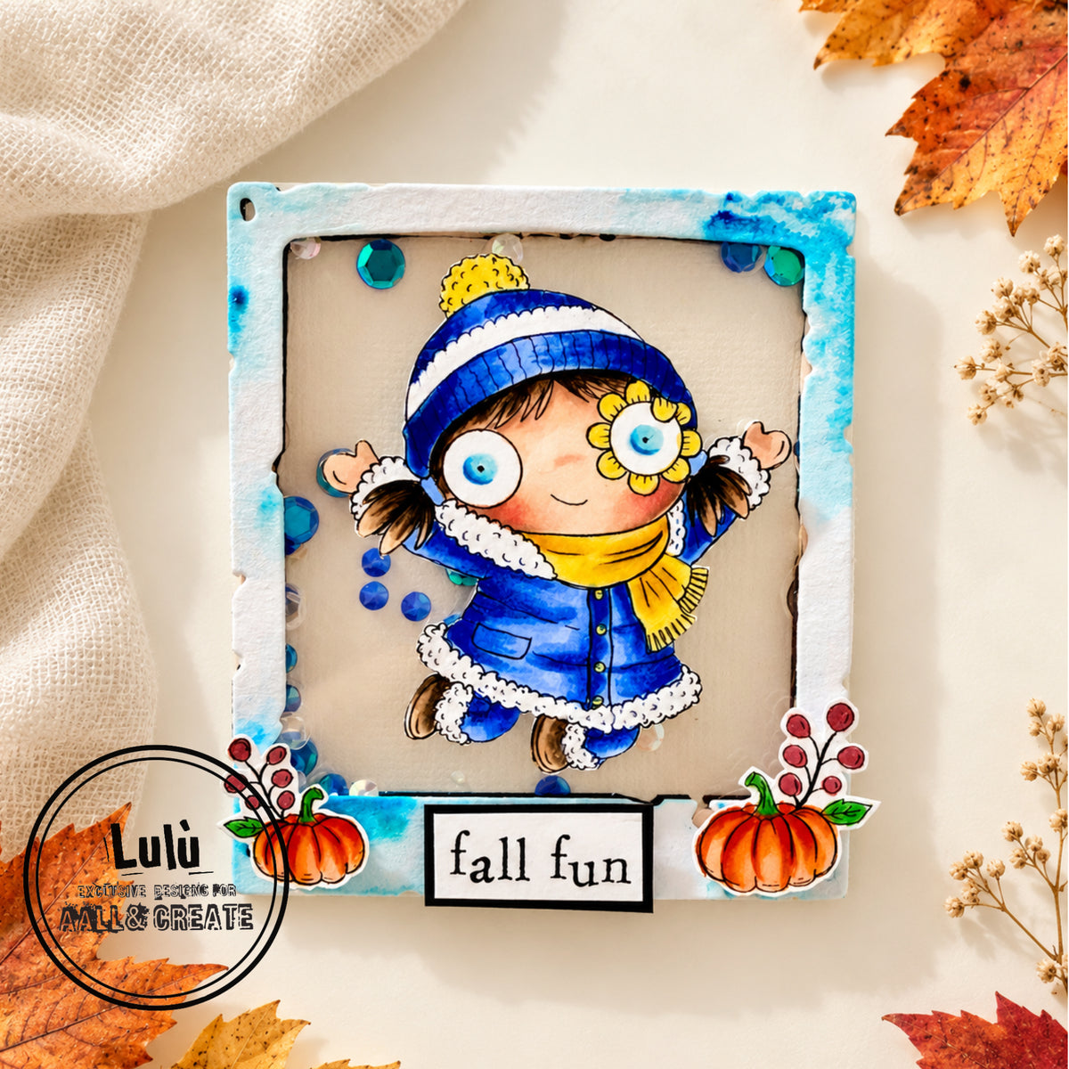 Janet Klein Fall into Fall Stamp Bundle + Free Poster & Bio Cards
