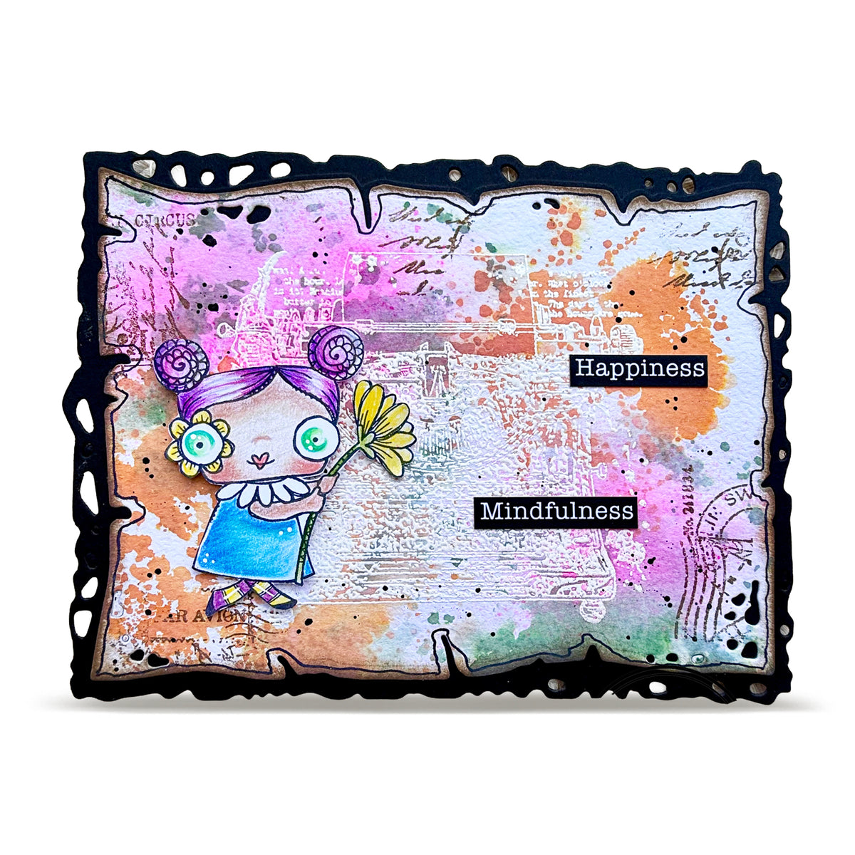 #361 - A7 Clear Stamp Set - Bloom