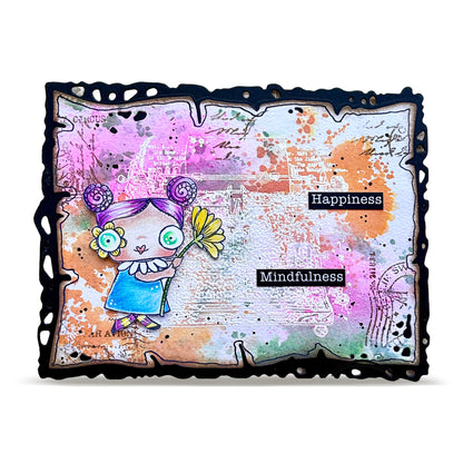 #361 - A7 Clear Stamp Set - Bloom