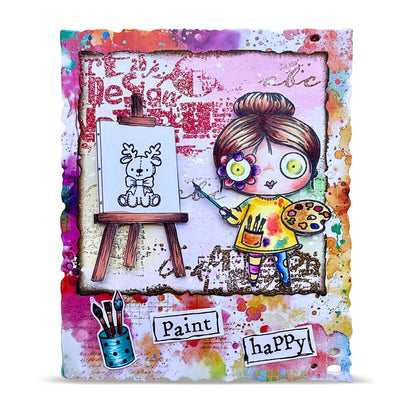 Janet Klein Creative Types Stamp Bundle + Free Poster & Bio Cards