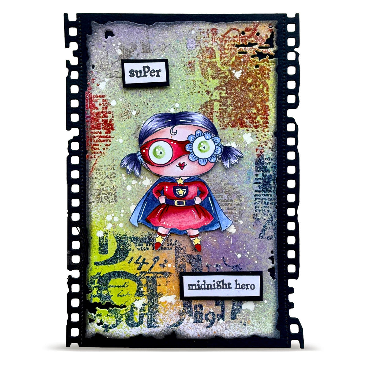 TP-1427 - A7 Stamp Set - Midnight Hero