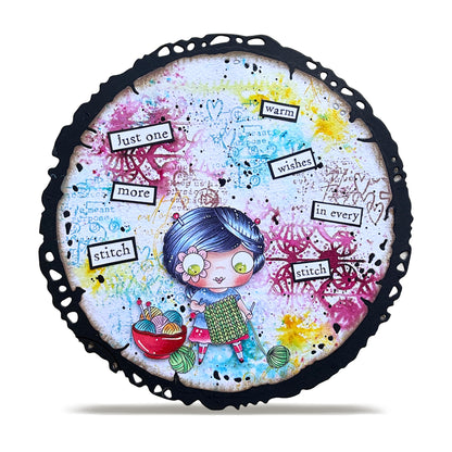 TP-1502 - A7 Stamp Set - Yarn Love