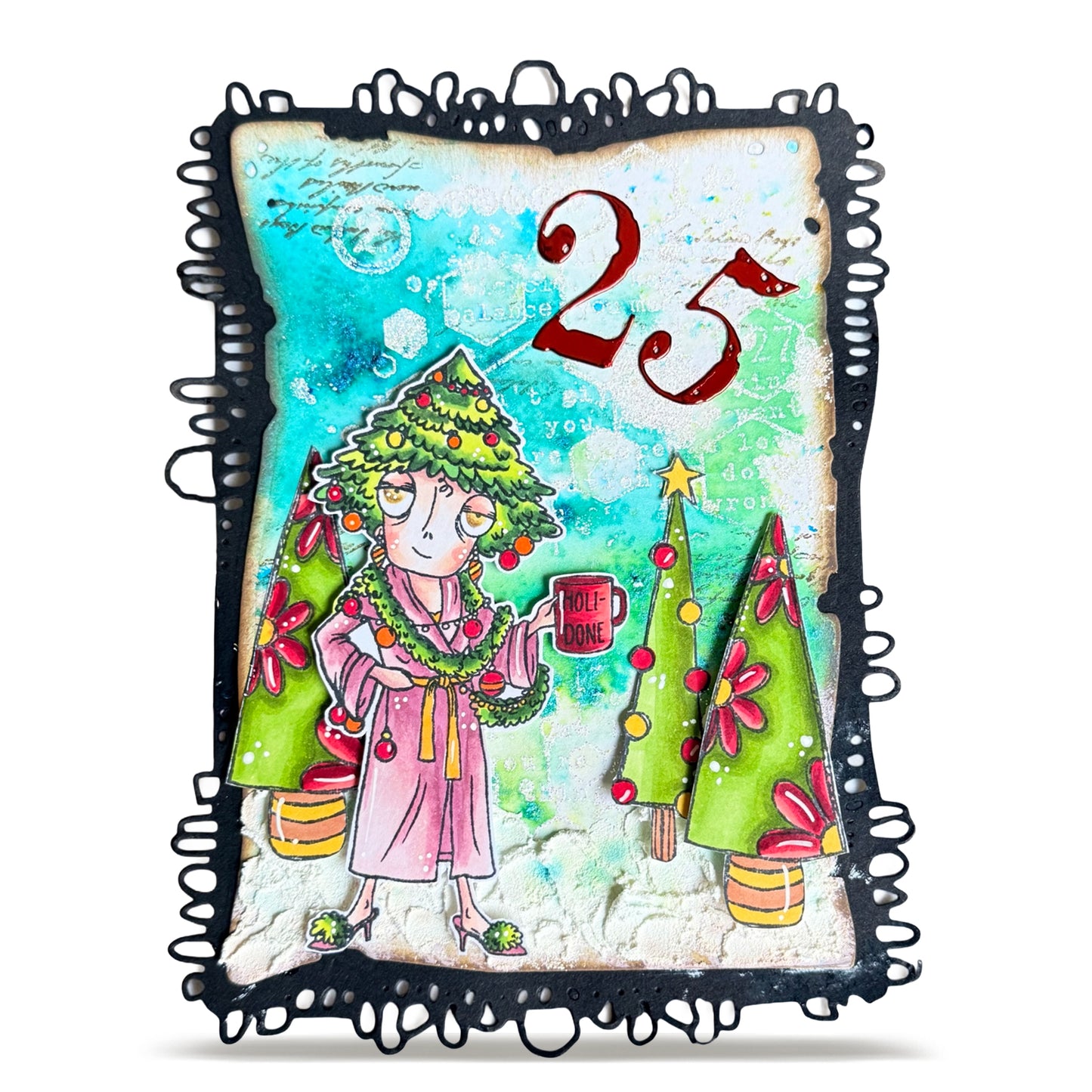 TP-1386 - A7 Stamp Set - Holi-Done Dee