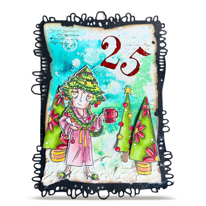 TP-1386 - A7 Stamp Set - Holi-Done Dee