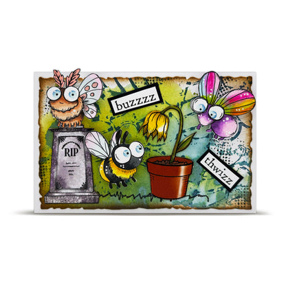 Whimsy Dwellings & Inked Impressions Stamp Bundle