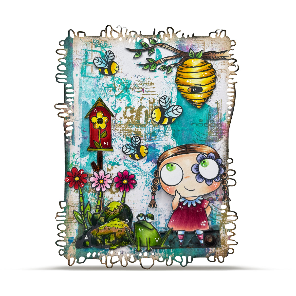 #1131 - A7 Stamp Set - Birds Of A Feather