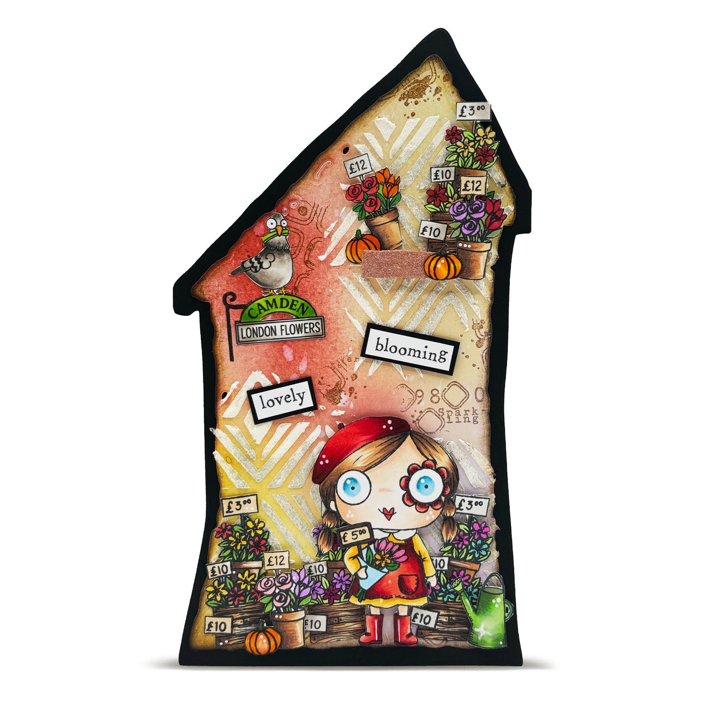 #DI-99 - Die-Cutting Die Set - Topsy-Turvy Home