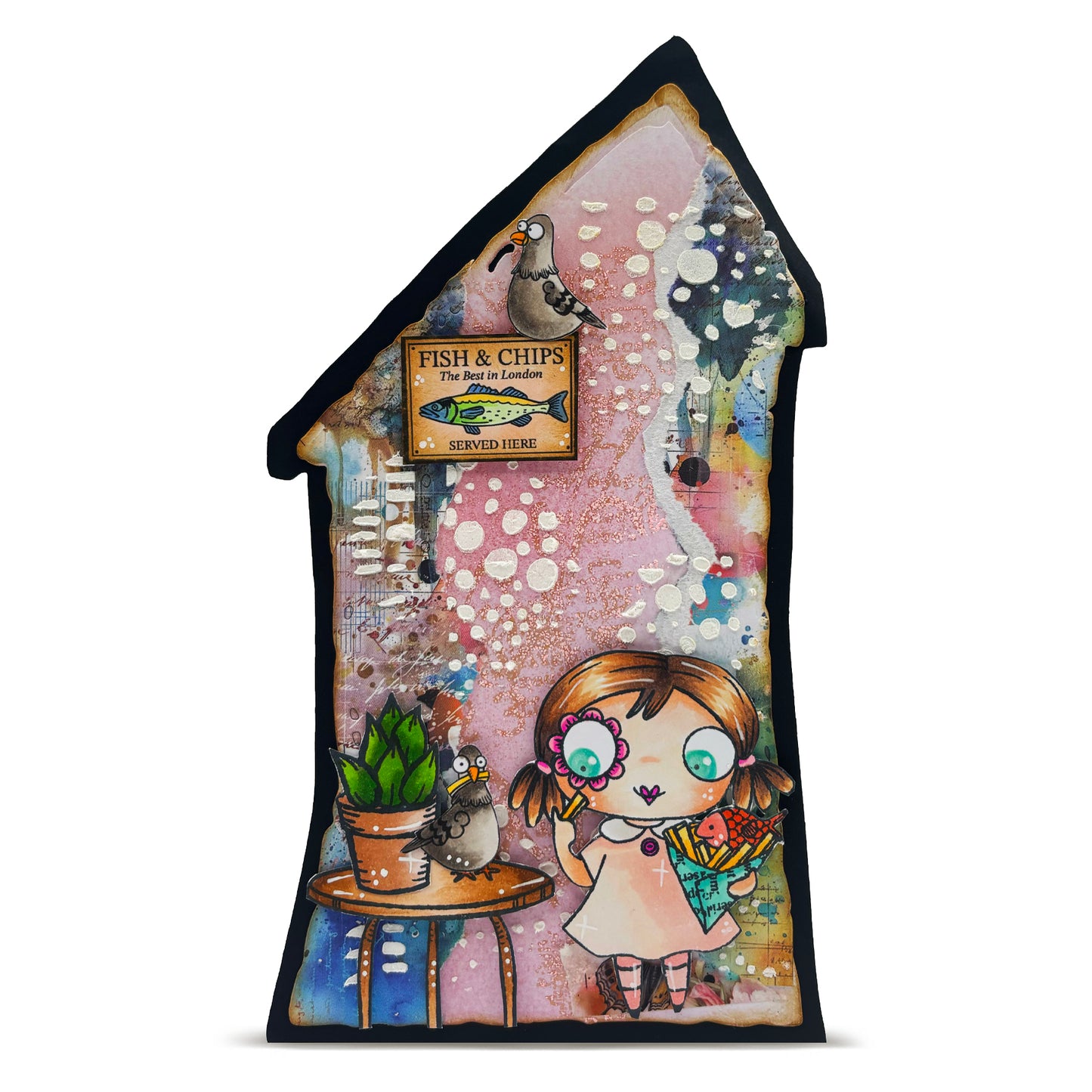 #TP-1325 - A7 Stamp Set - Fish ‘n Chips