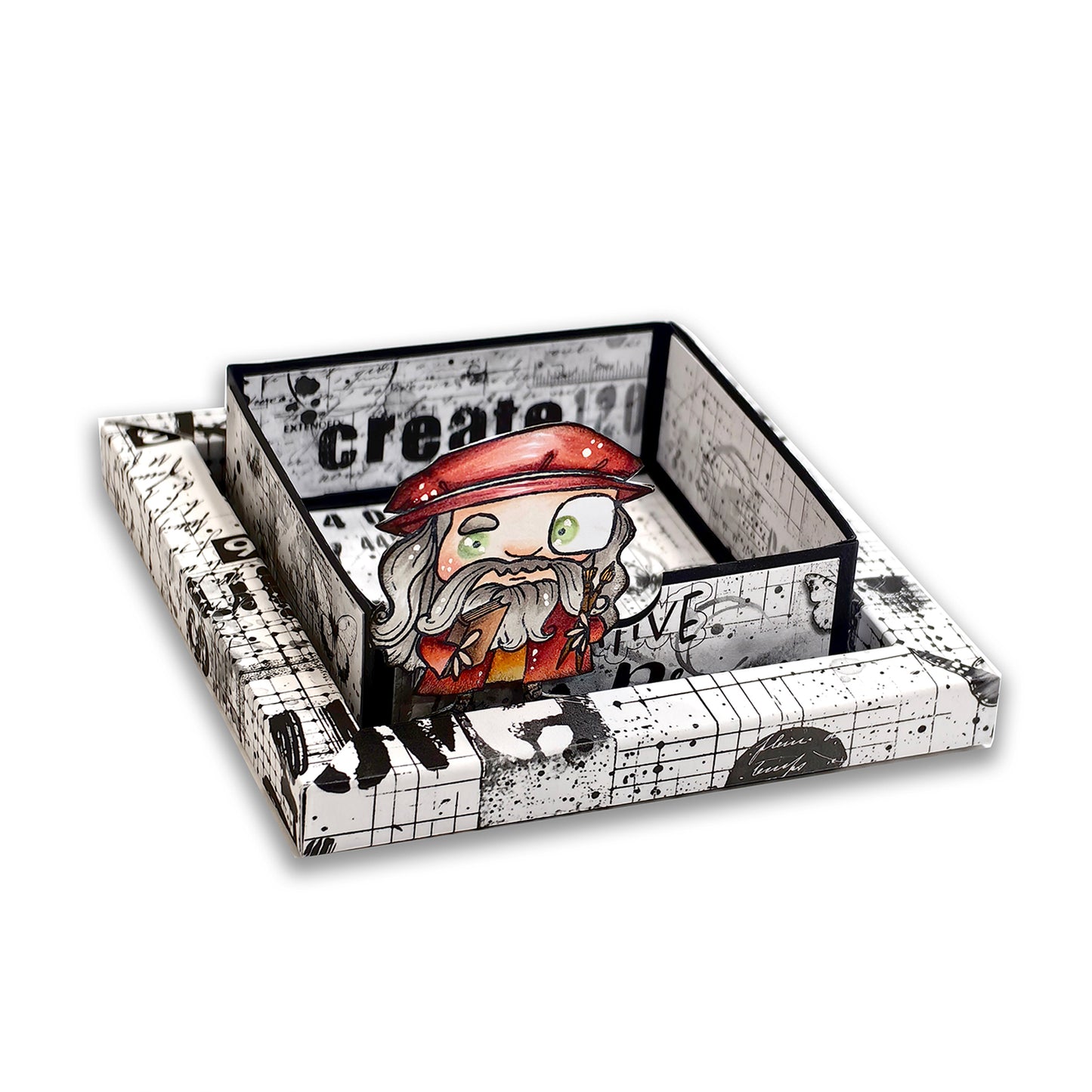 #PA-46 - A5 Design Paper - Herb Traces