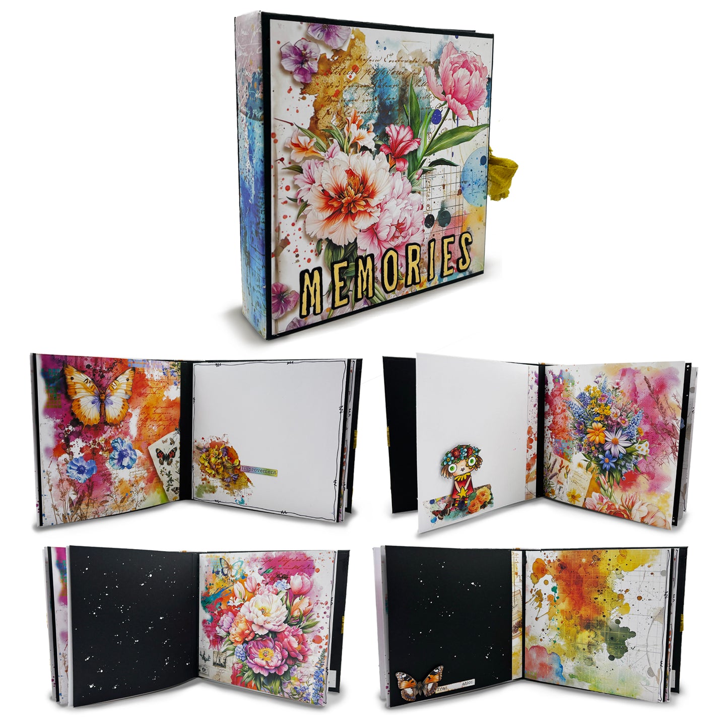 Colourburst Botanicals Layer-It-Up Washi Tape Bundle