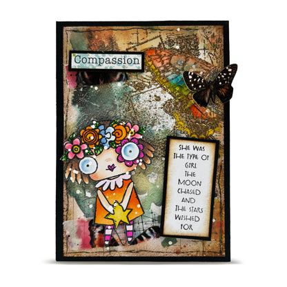 #MT-143 -  Washi Tape - Petals Kiss (Layer-It-Up!)