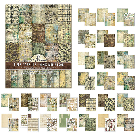 Ciao Bella Mixed Media Book A4 Maxi Time Capsule