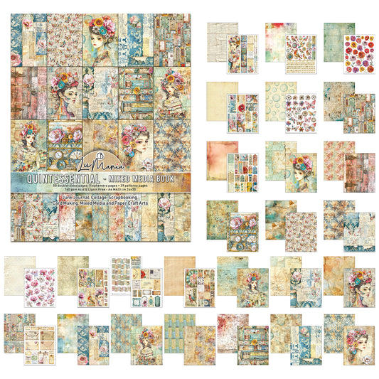 Ciao Bella Mixed Media Book A4 Maxi Quintessential