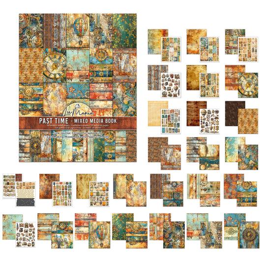 Ciao Bella Mixed Media Book A4 Maxi Past Time