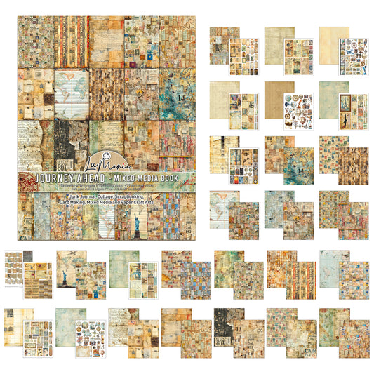 Ciao Bella Mixed Media Book A4 Maxi Journey Ahead