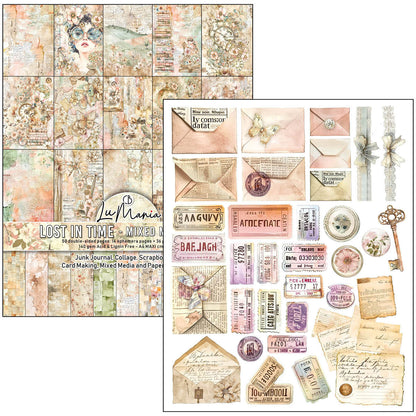 Ciao Bella Lost in Time A4 Maxi Mixed Media Book