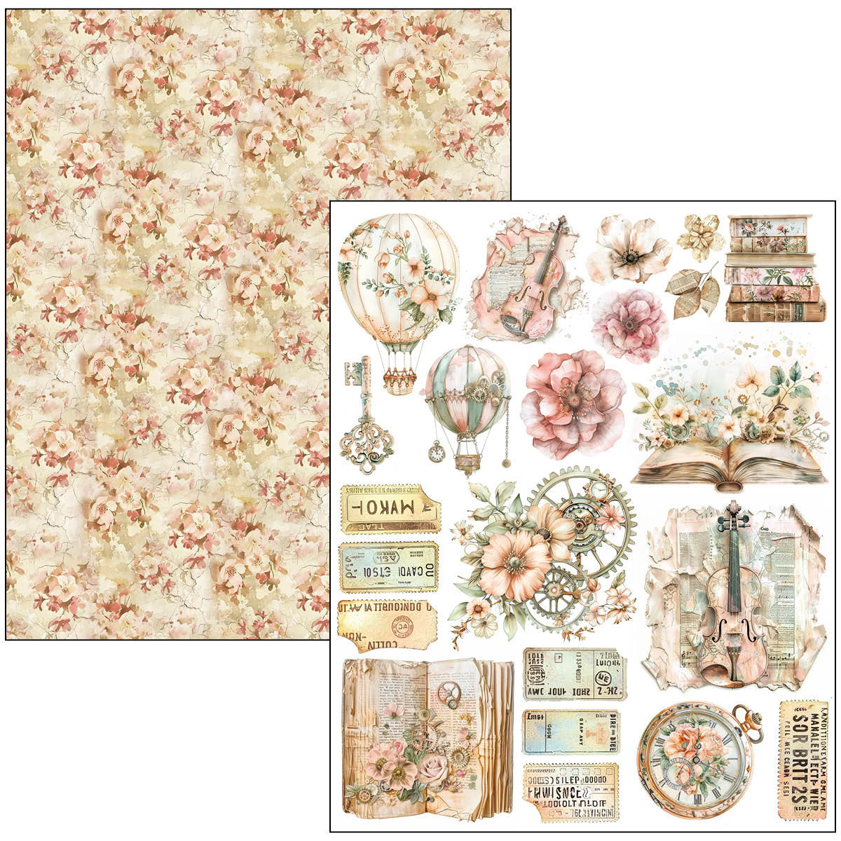 Ciao Bella Lost in Time A4 Maxi Mixed Media Book