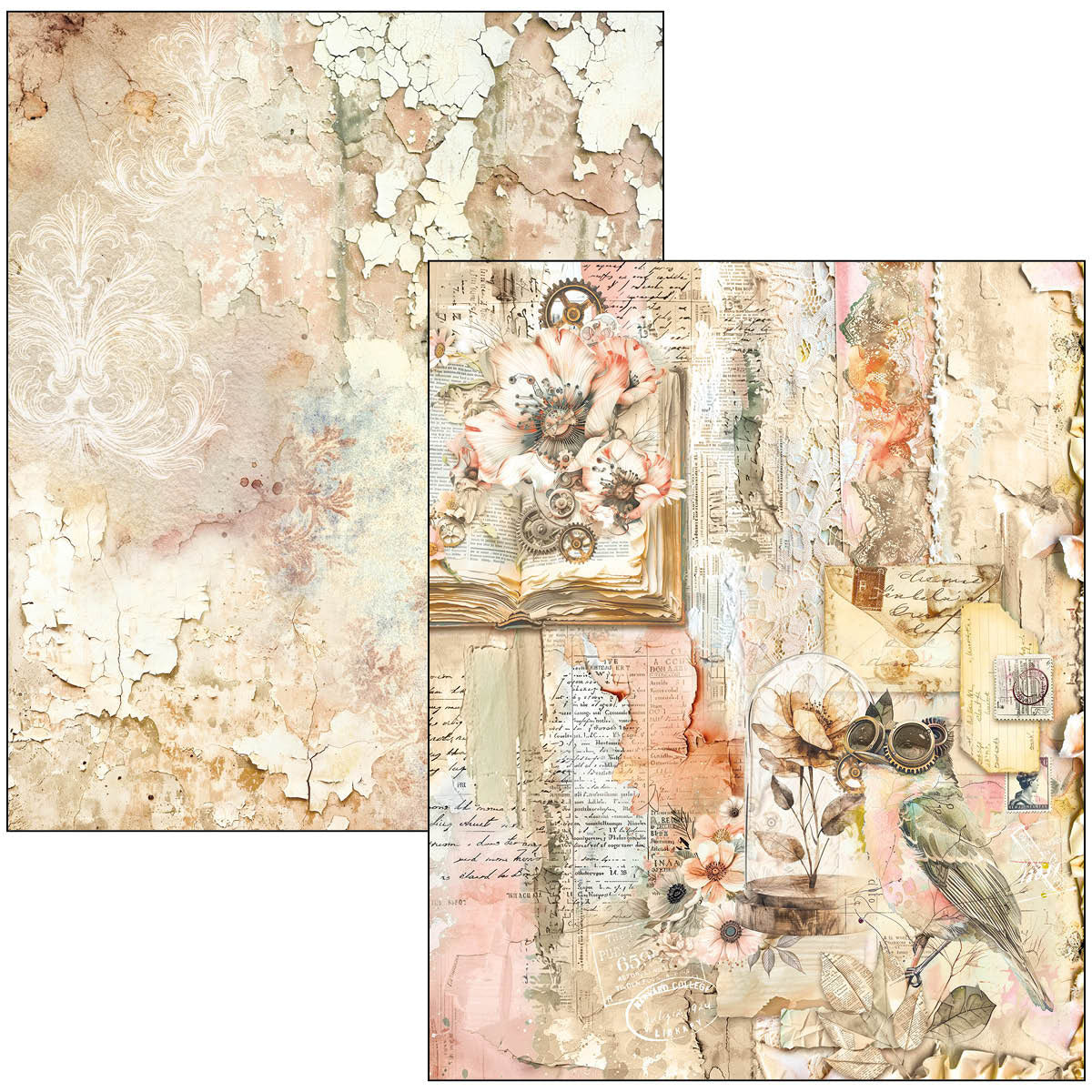 Ciao Bella Lost in Time A4 Maxi Mixed Media Book