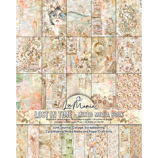 Ciao Bella Lost in Time A4 Maxi Mixed Media Book