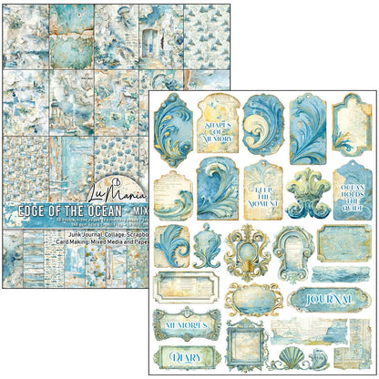 Ciao Bella Edge of the Ocean A4 Maxi Mixed Media Book