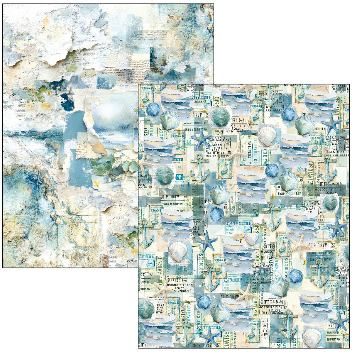 Ciao Bella Edge of the Ocean A4 Maxi Mixed Media Book