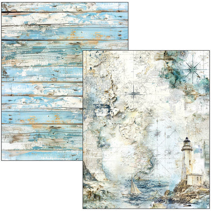 Ciao Bella Edge of the Ocean A4 Maxi Mixed Media Book