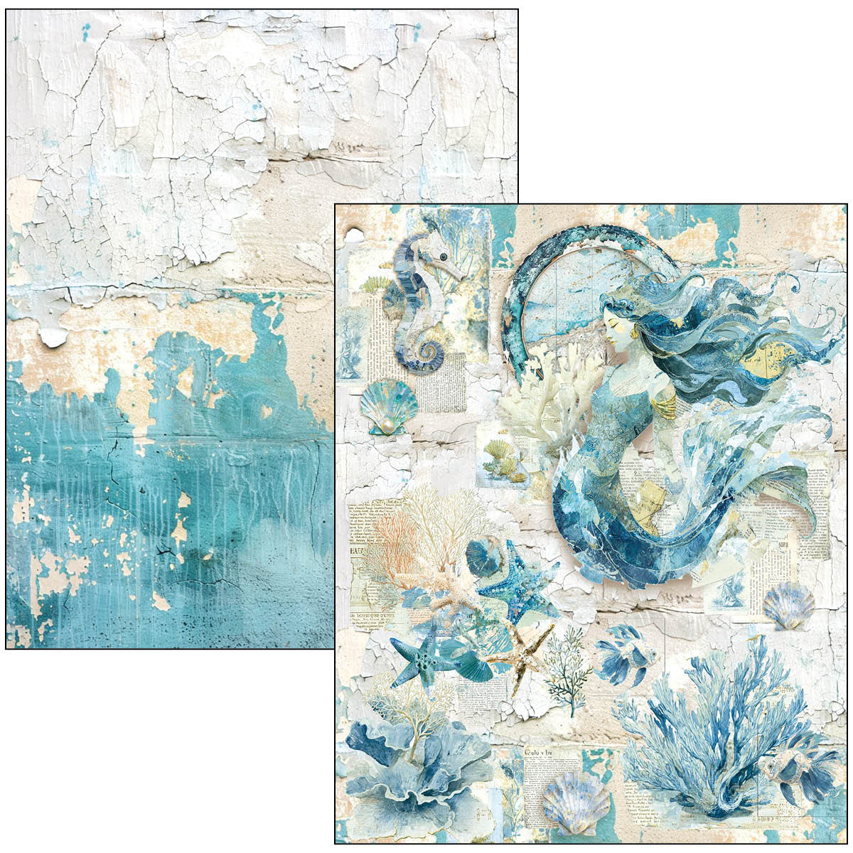 Ciao Bella Edge of the Ocean A4 Maxi Mixed Media Book