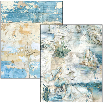 Ciao Bella Edge of the Ocean A4 Maxi Mixed Media Book