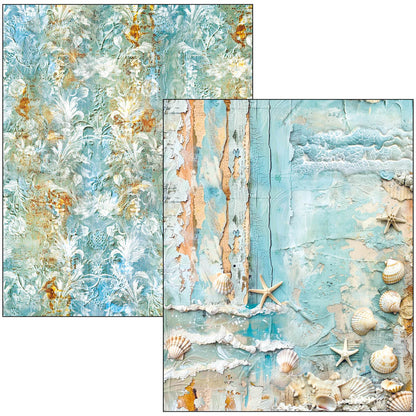 Ciao Bella Edge of the Ocean A4 Maxi Mixed Media Book