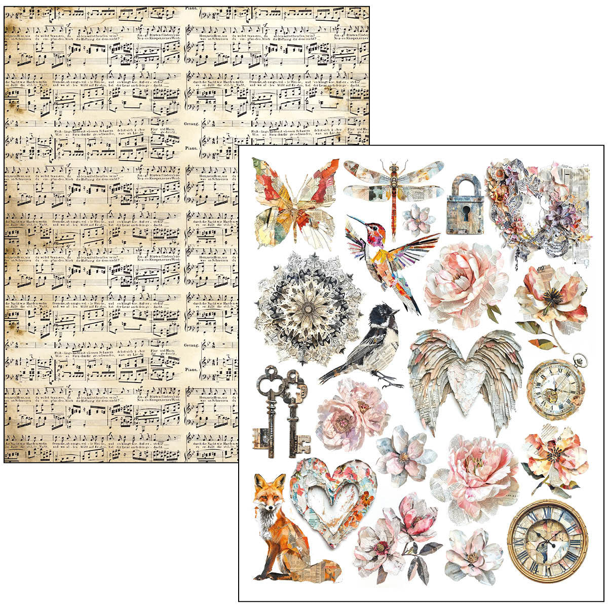 Ciao Bella The Sound of Spring A4 Maxi Mixed Media Book