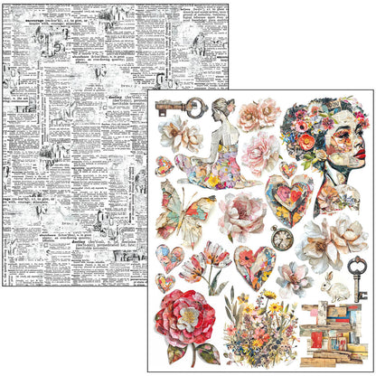 Ciao Bella The Sound of Spring A4 Maxi Mixed Media Book