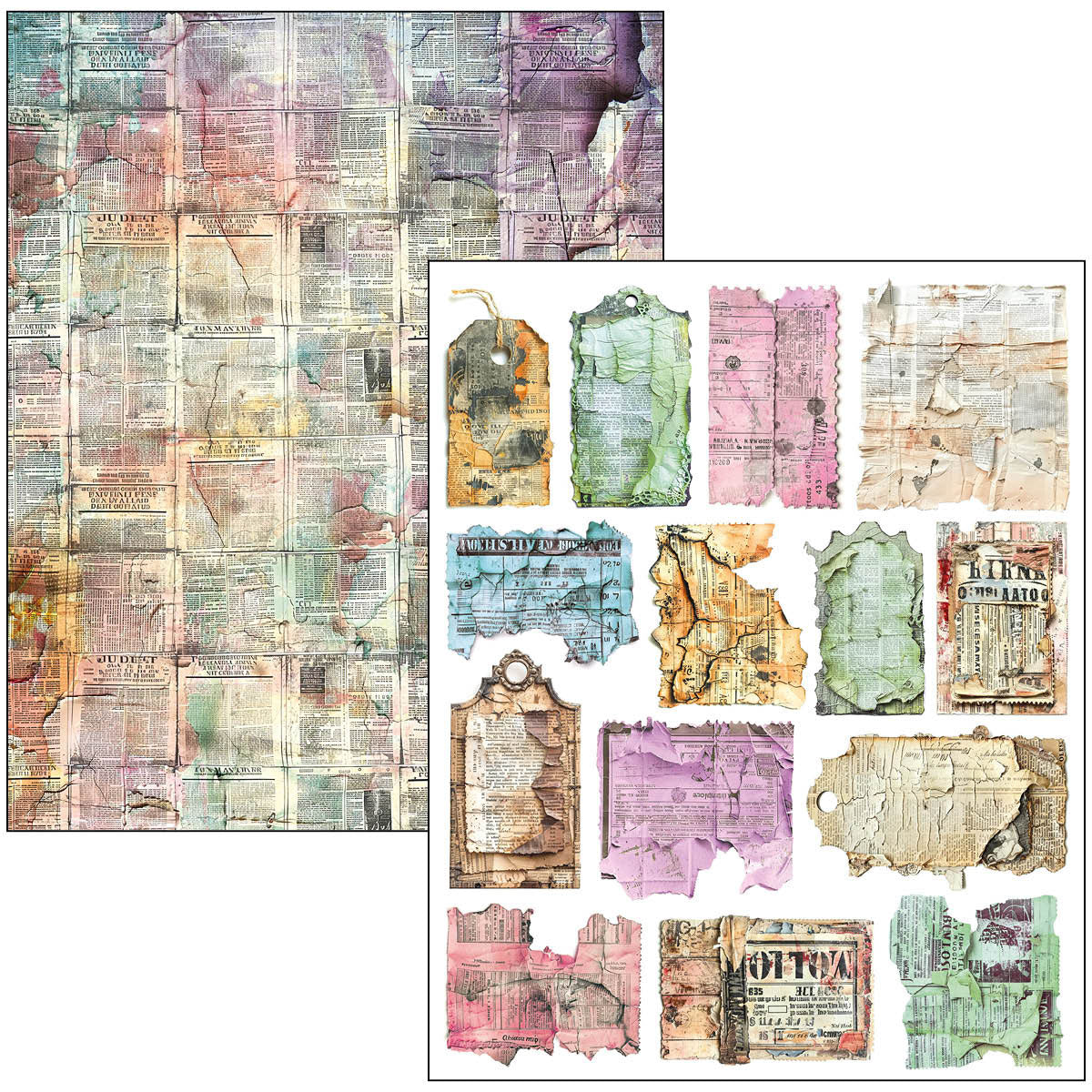 Ciao Bella The Sound of Spring A4 Maxi Mixed Media Book