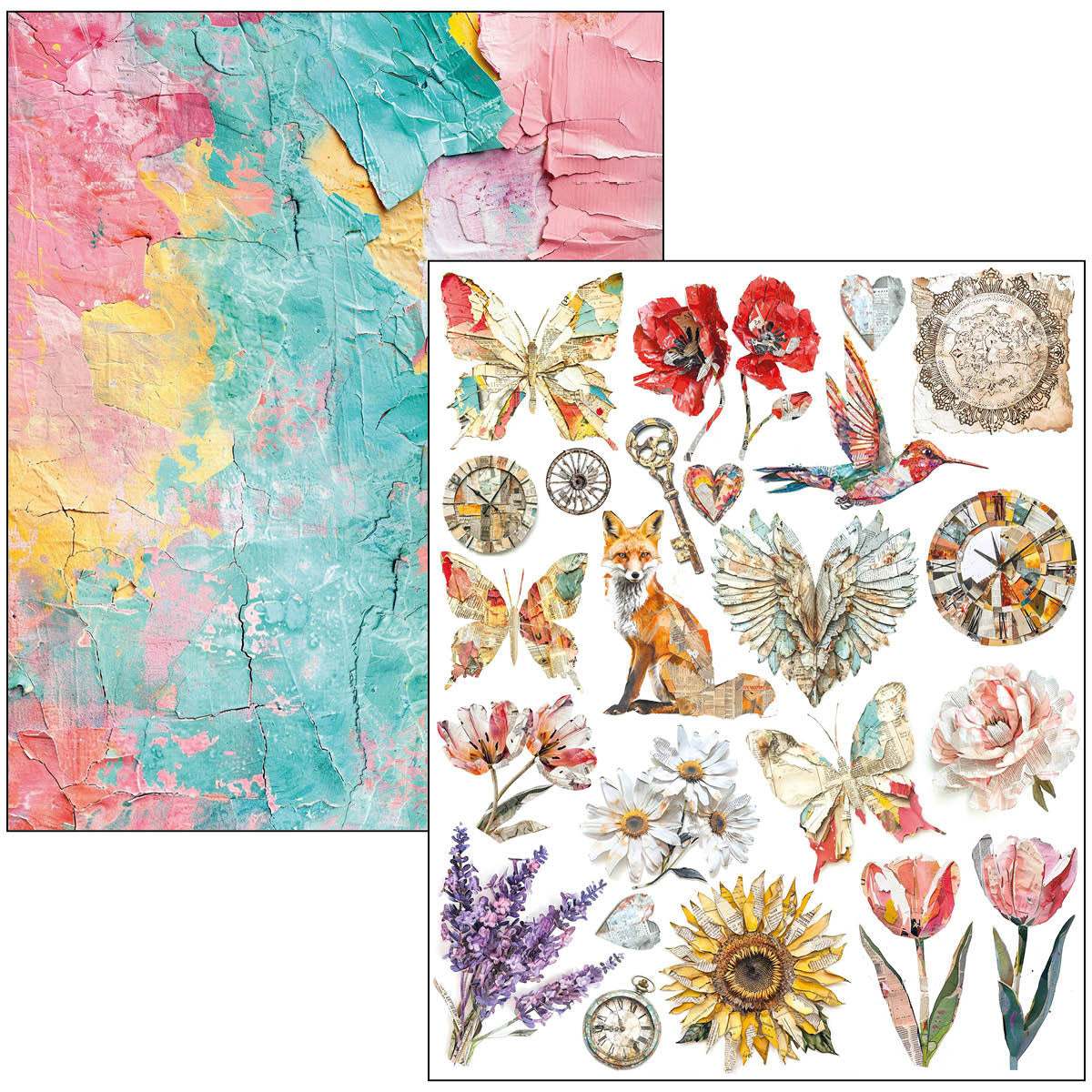 Ciao Bella The Sound of Spring A4 Maxi Mixed Media Book