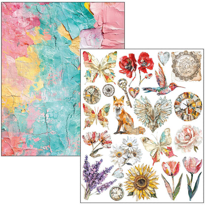 Ciao Bella The Sound of Spring A4 Maxi Mixed Media Book