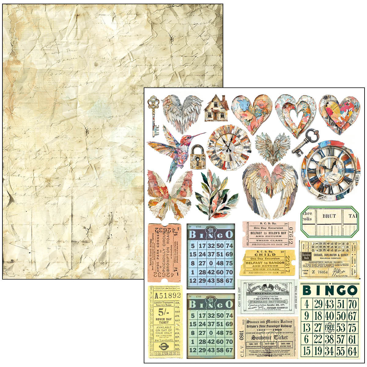 Ciao Bella The Sound of Spring A4 Maxi Mixed Media Book